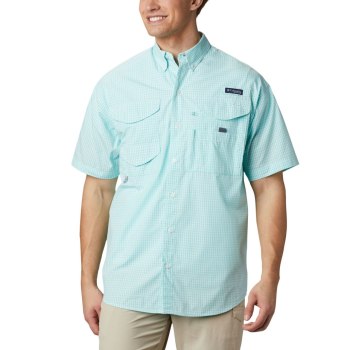 Columbia Muške Košulje - PFG Super Bonehead Classic Short Sleeve Plave | QITP-89246